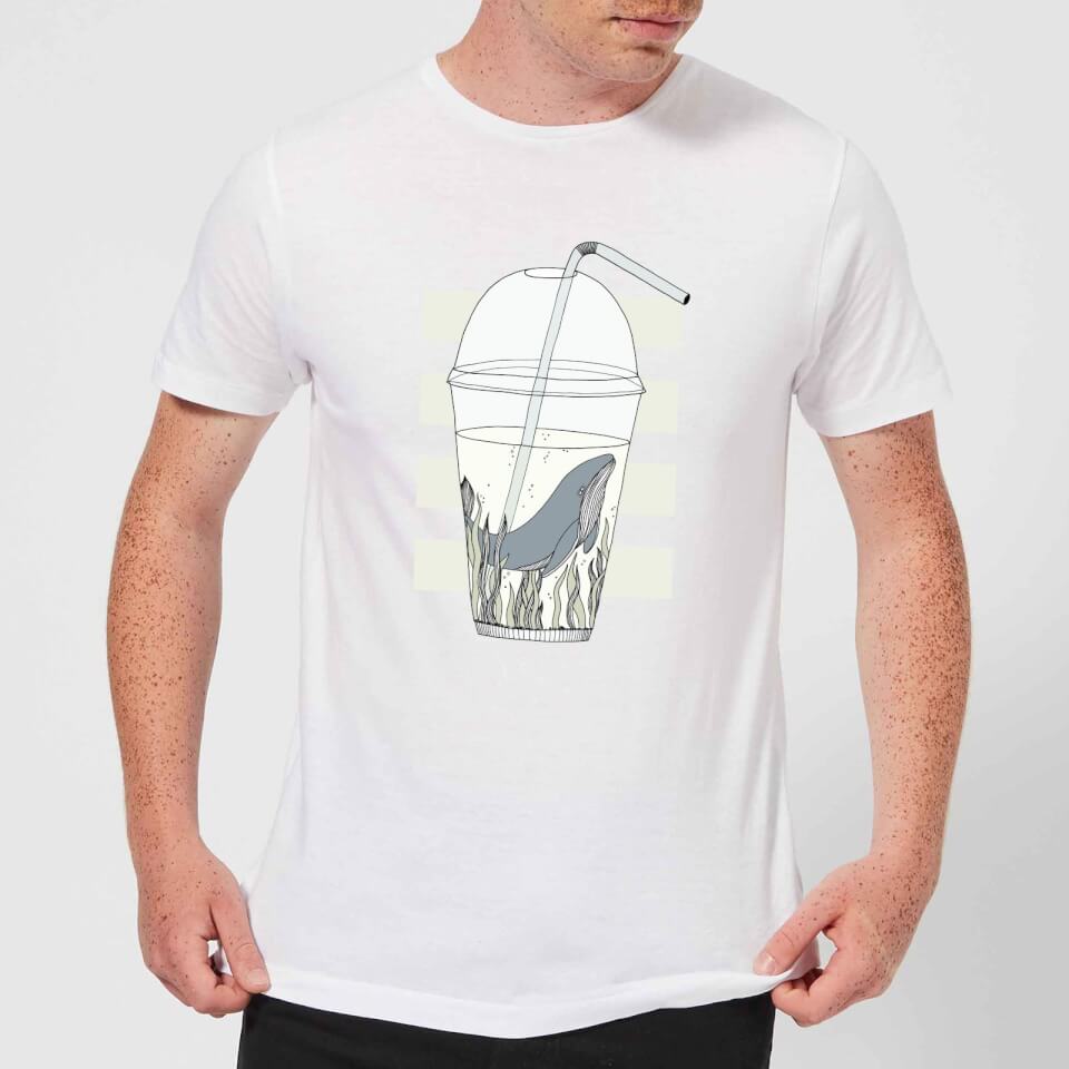 Barlena Thirsty Men's T-Shirt - White