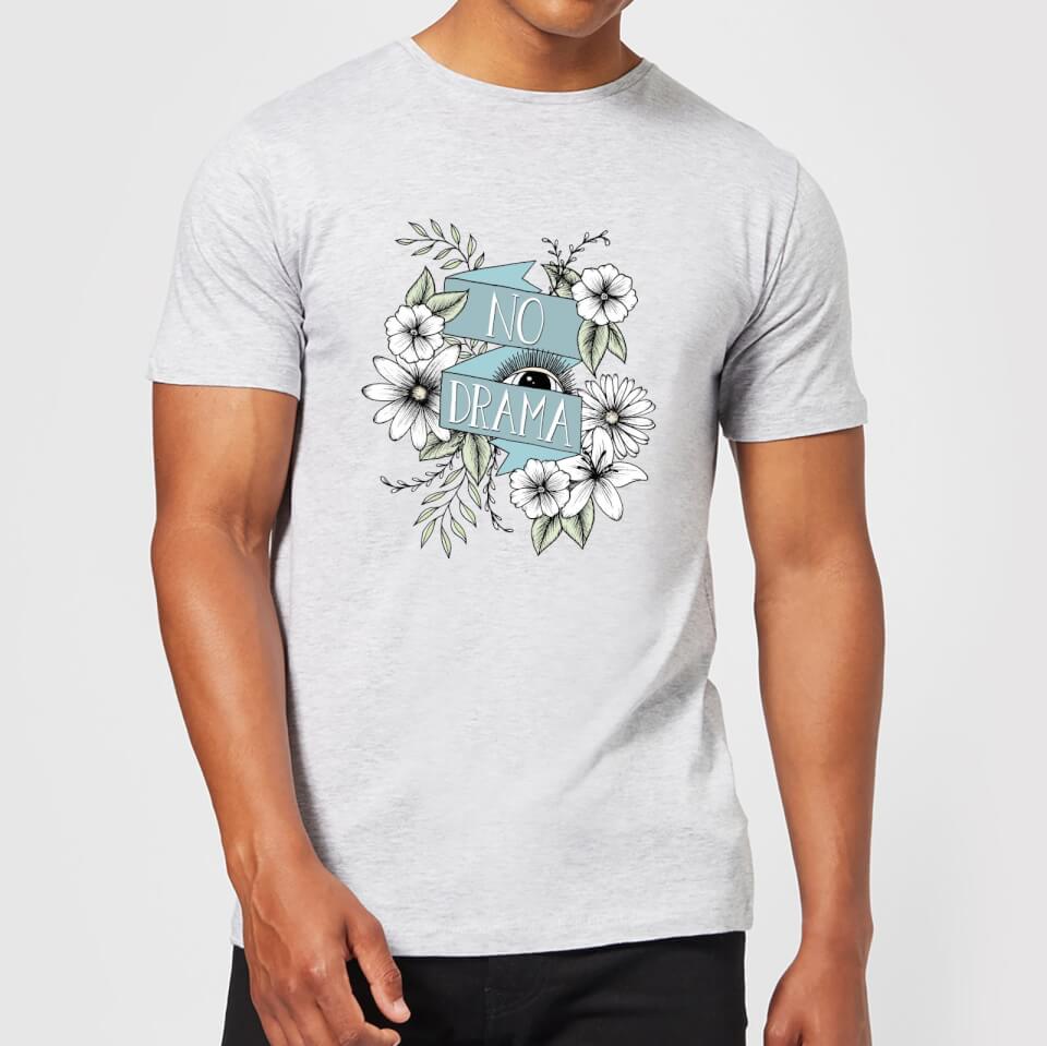 Barlena No Drama Men's T-Shirt - Grey