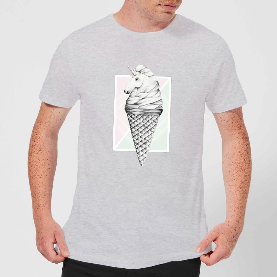 Barlena Unicone Men's T-Shirt - Grey