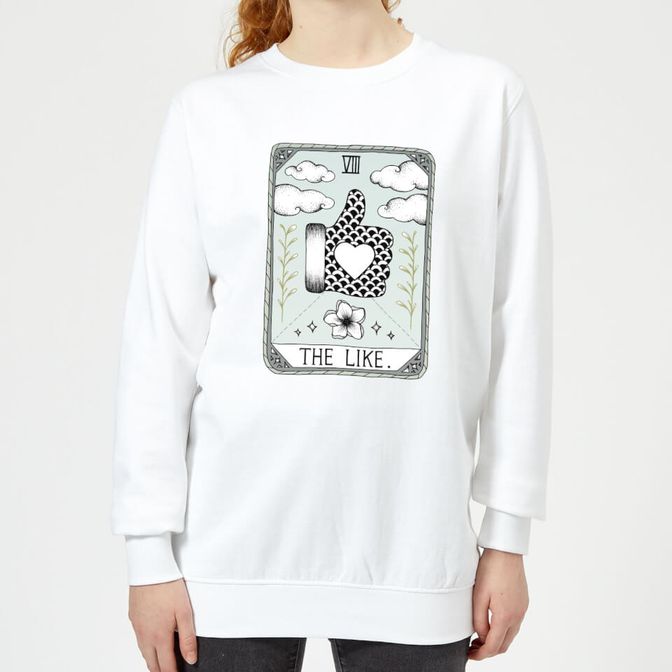 Barlena The Like Women's Sweatshirt - White