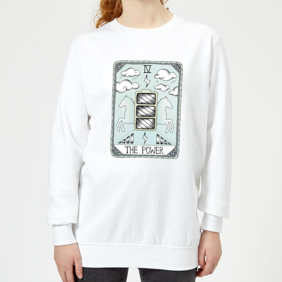 Barlena The Power Women's Sweatshirt - White
