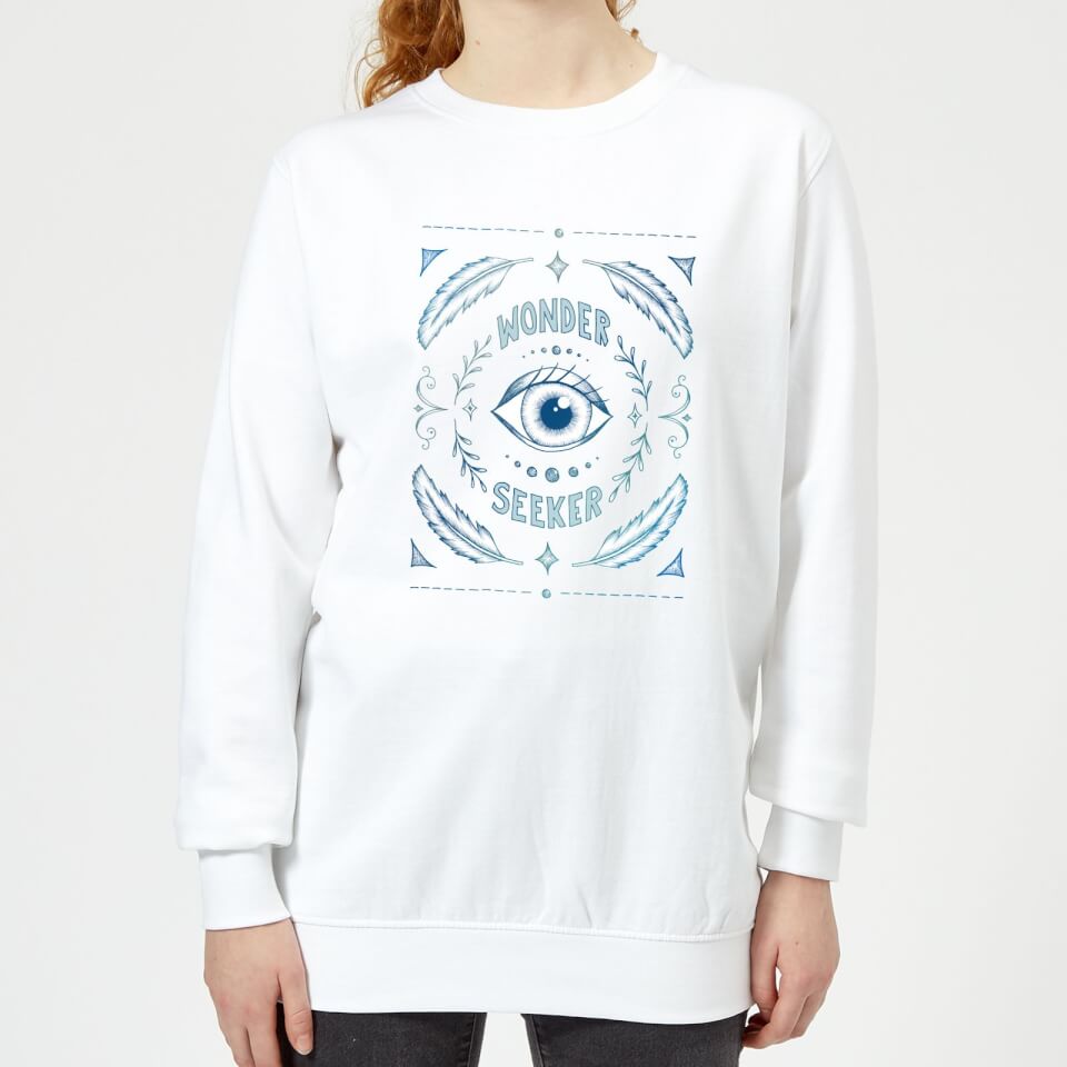 Barlena Wonder Seeker Women's Sweatshirt - White