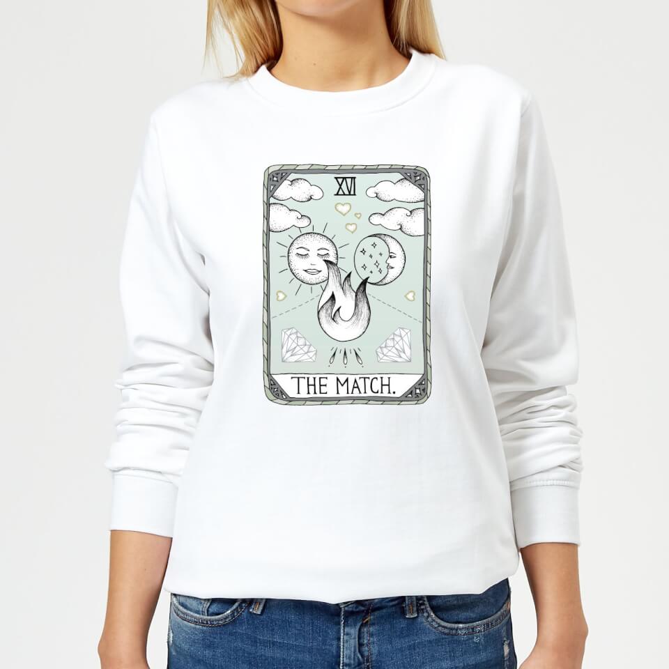 Barlena The Match Women's Sweatshirt - White