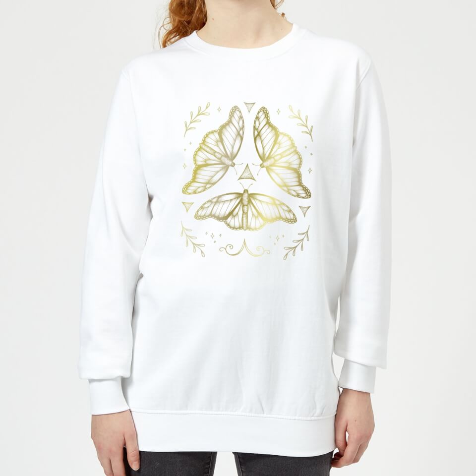 Barlena Fairy Dance Women's Sweatshirt - White