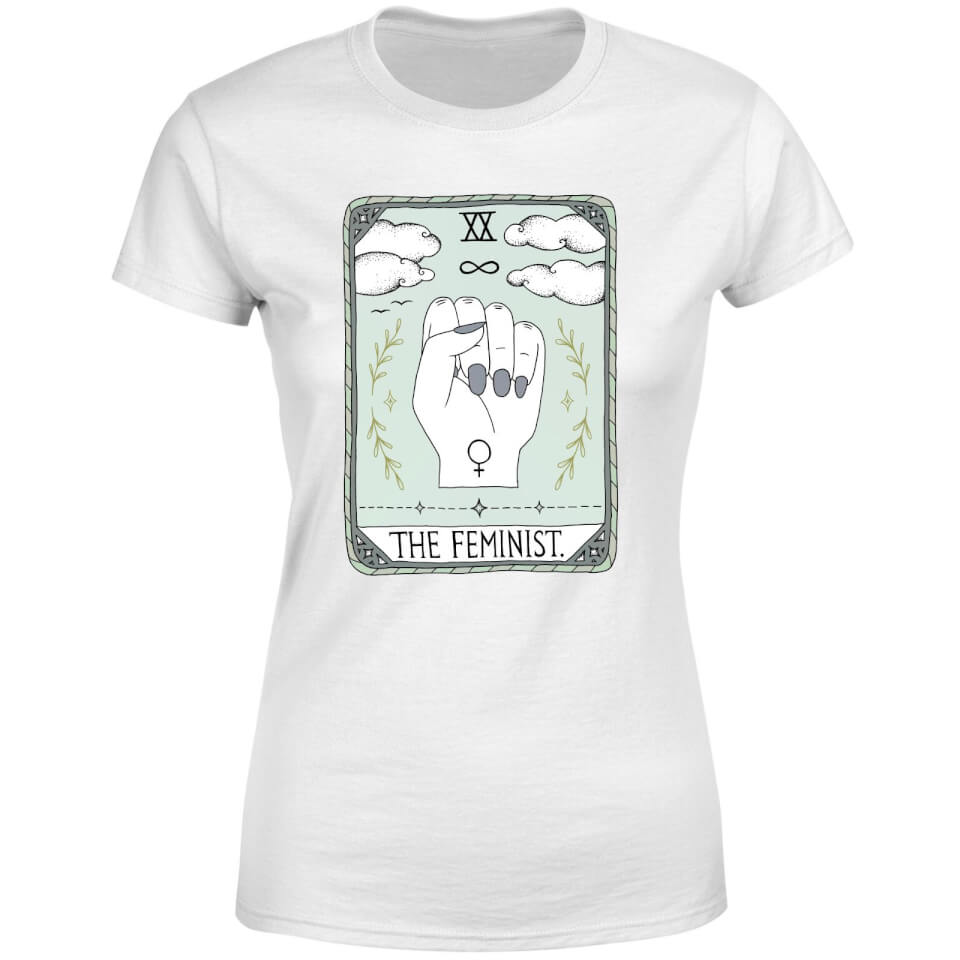 Barlena The Feminist Women's T-Shirt - White 3