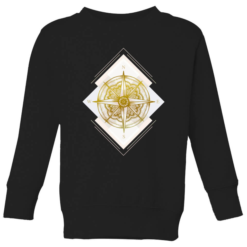 Barlena Compass Kids' Sweatshirt - Black