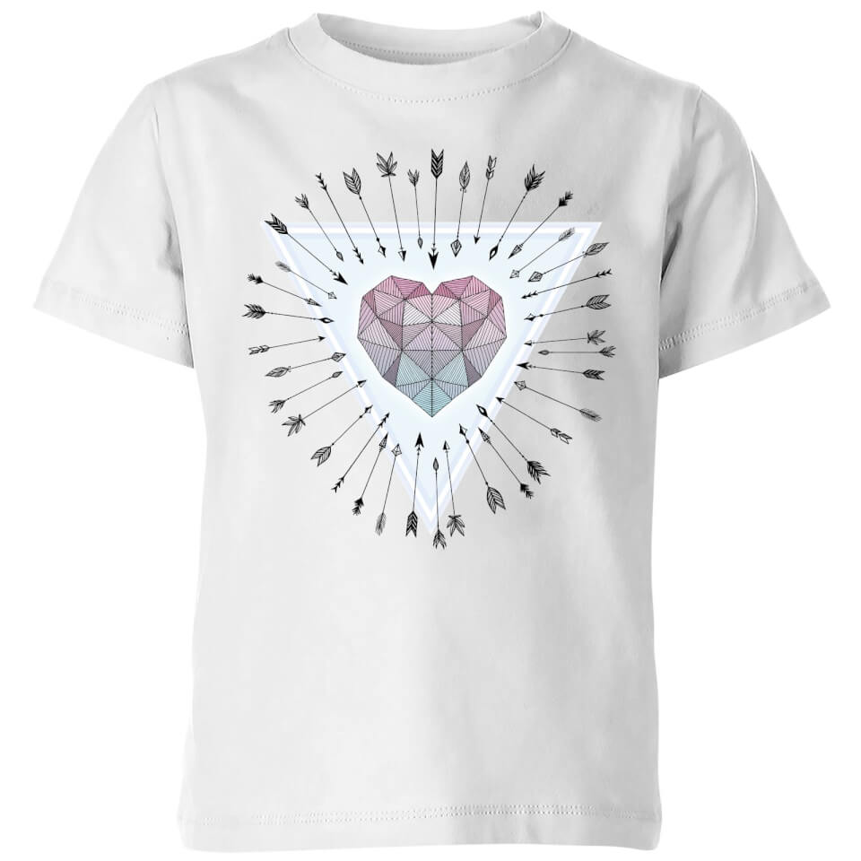 Barlena Young & Unafraid Kids' T-Shirt - White