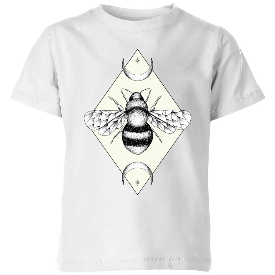 Barlena Bee Confident Kids' T-Shirt - White