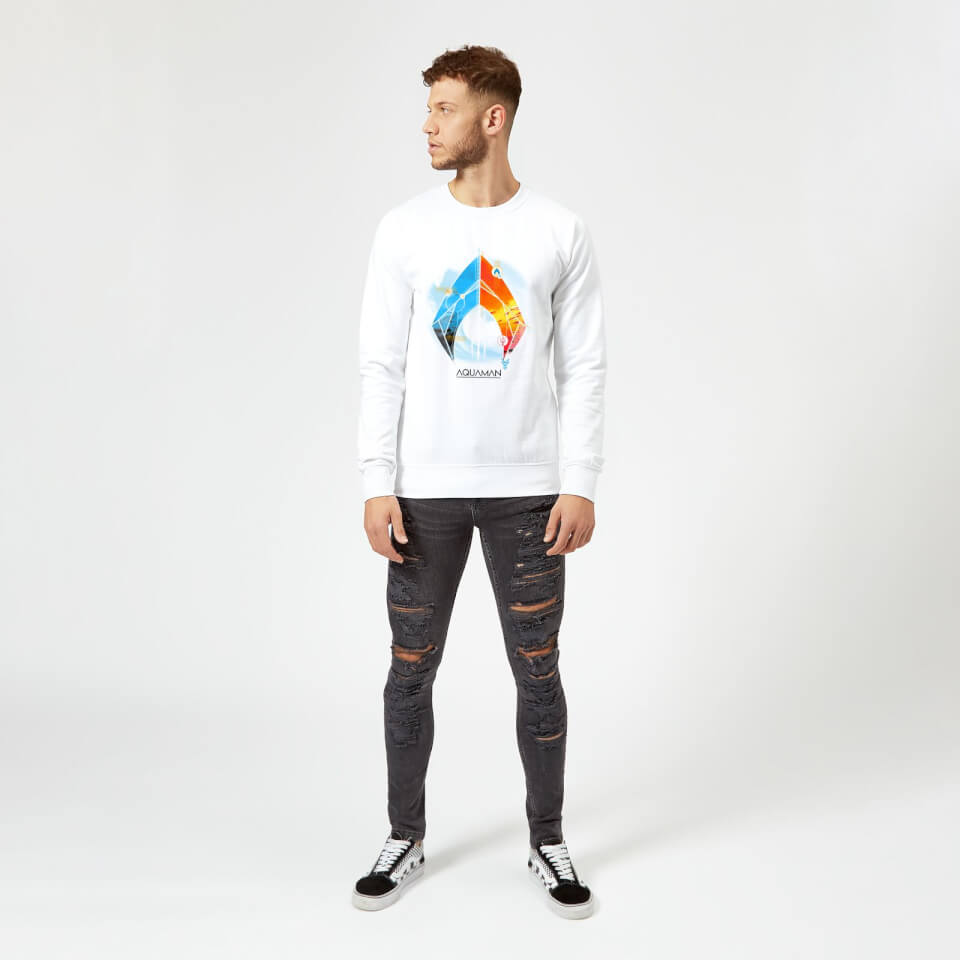 Aquaman Back To The Beach Sweatshirt - White 1