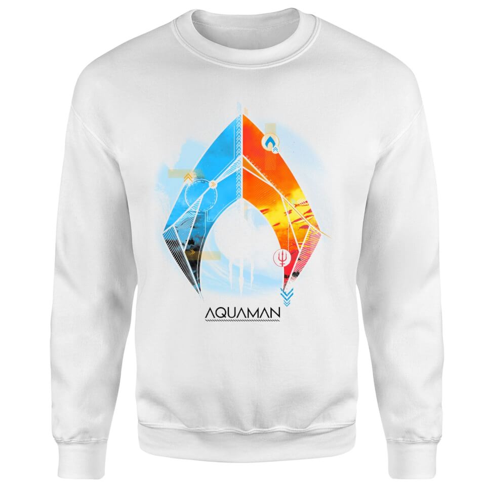 Aquaman Back To The Beach Sweatshirt - White 2