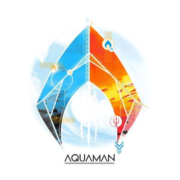 Aquaman Back To The Beach Sweatshirt - White 0