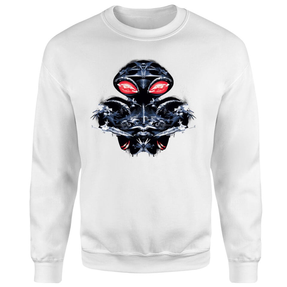 Aquaman Black Manta Sea At War Sweatshirt - White 2