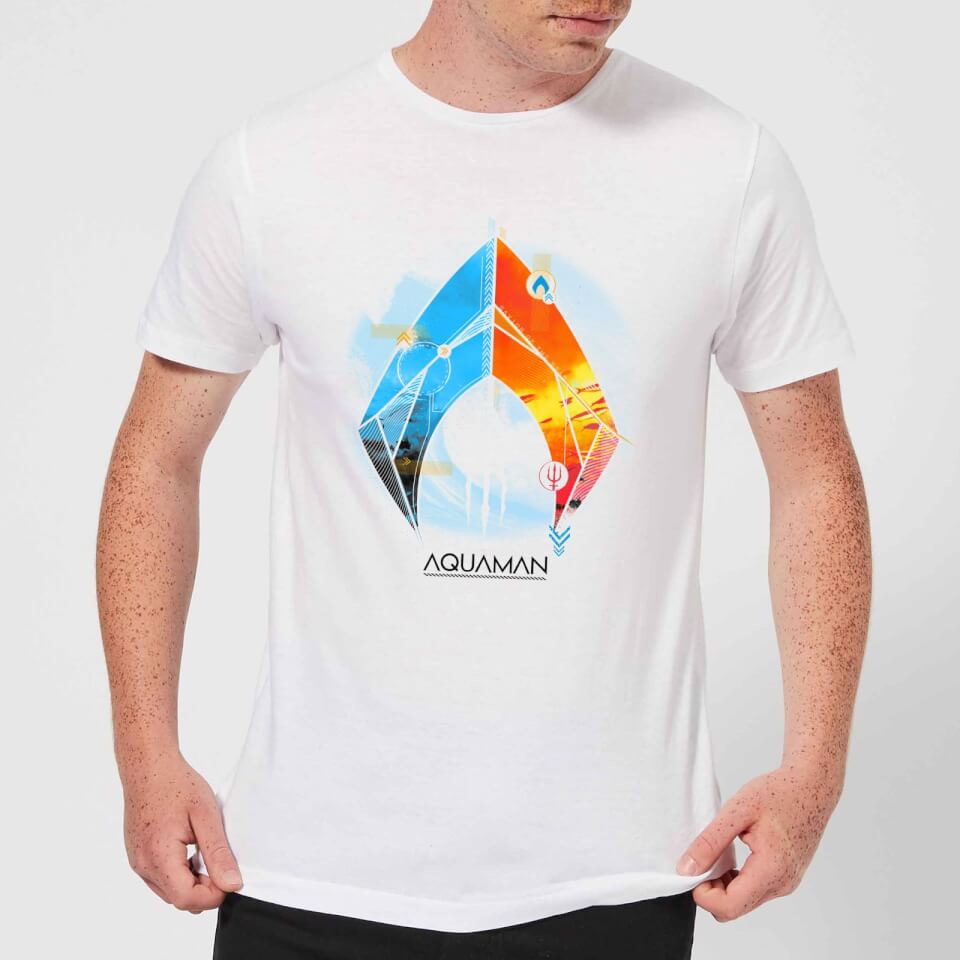 Aquaman Back To The Beach Men's T-Shirt - White