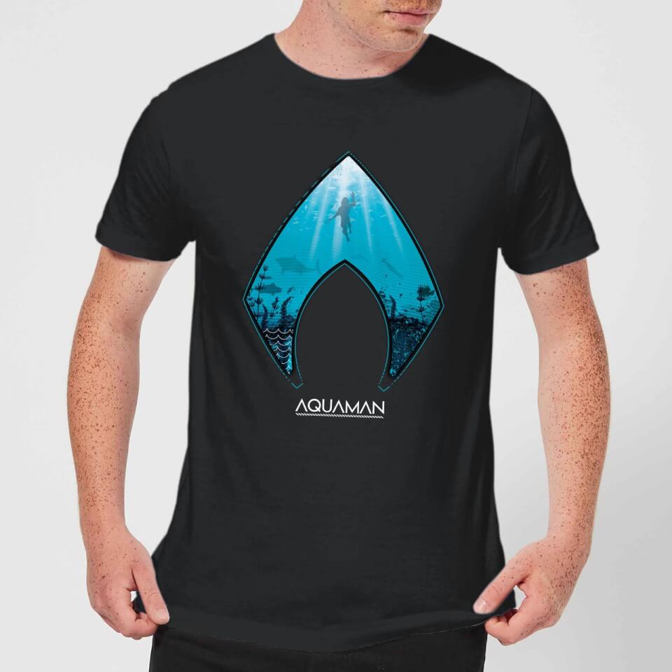 Aquaman Deep Men's T-Shirt - Black