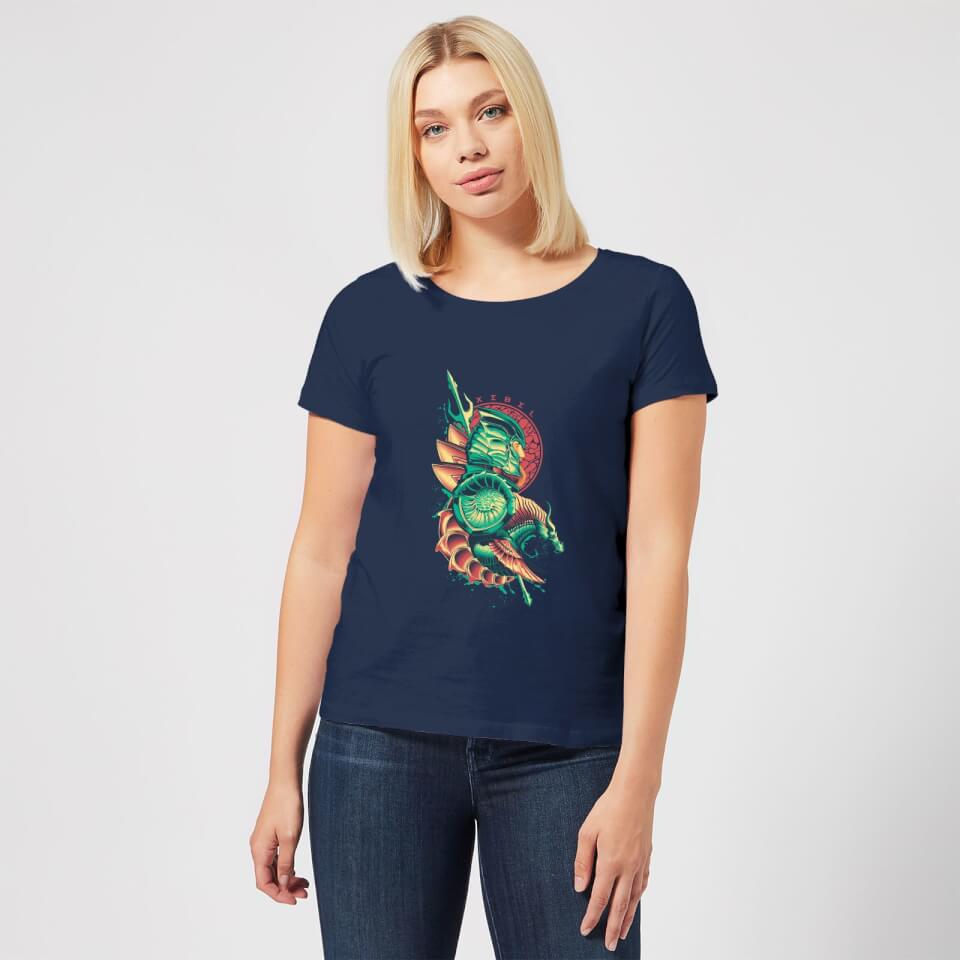 Aquaman Xebel Women's T-Shirt - Navy 1