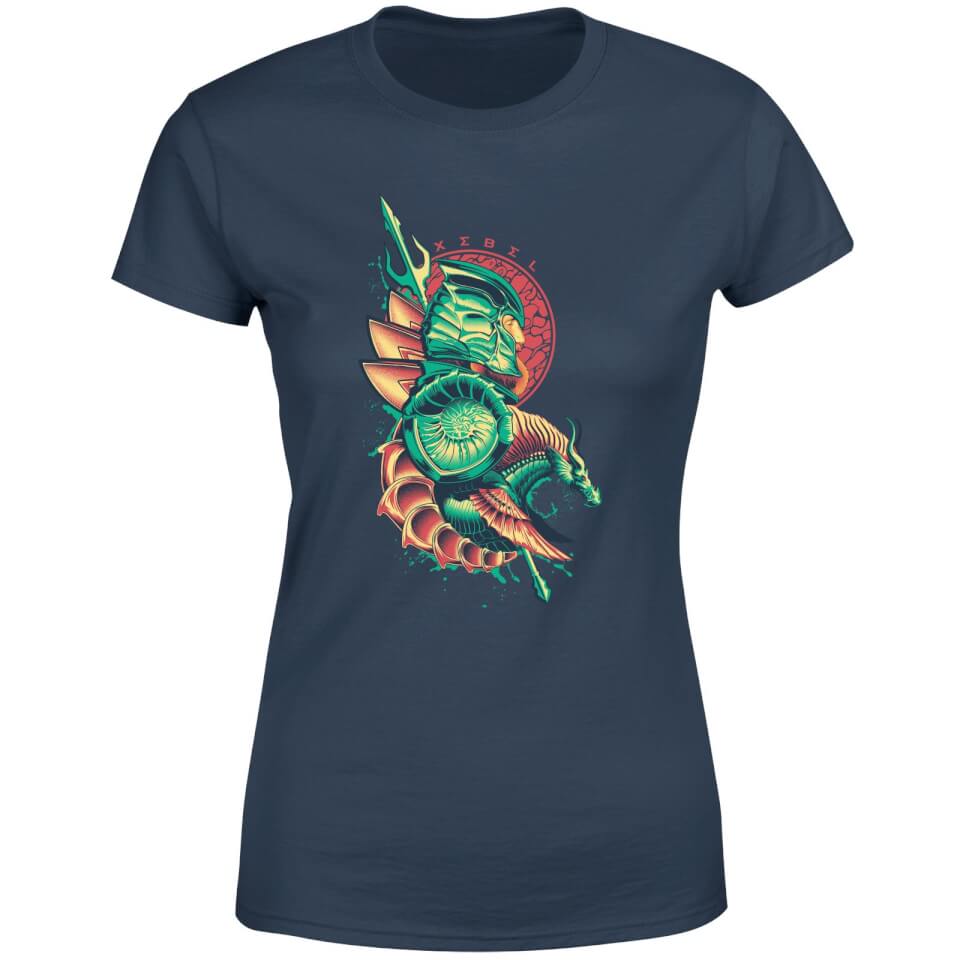 Aquaman Xebel Women's T-Shirt - Navy 3