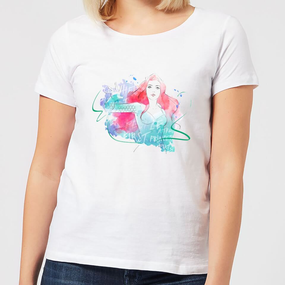 Aquaman Mera First Princess Women's T-Shirt - White