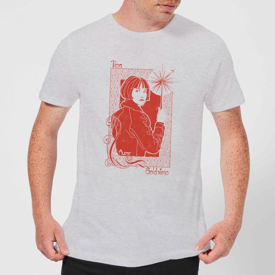 Fantastic Beasts Tina Goldstein Men's T-Shirt - Grey
