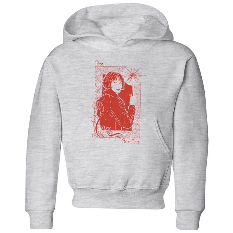 Fantastic Beasts Tina Goldstein Kids' Hoodie - Grey