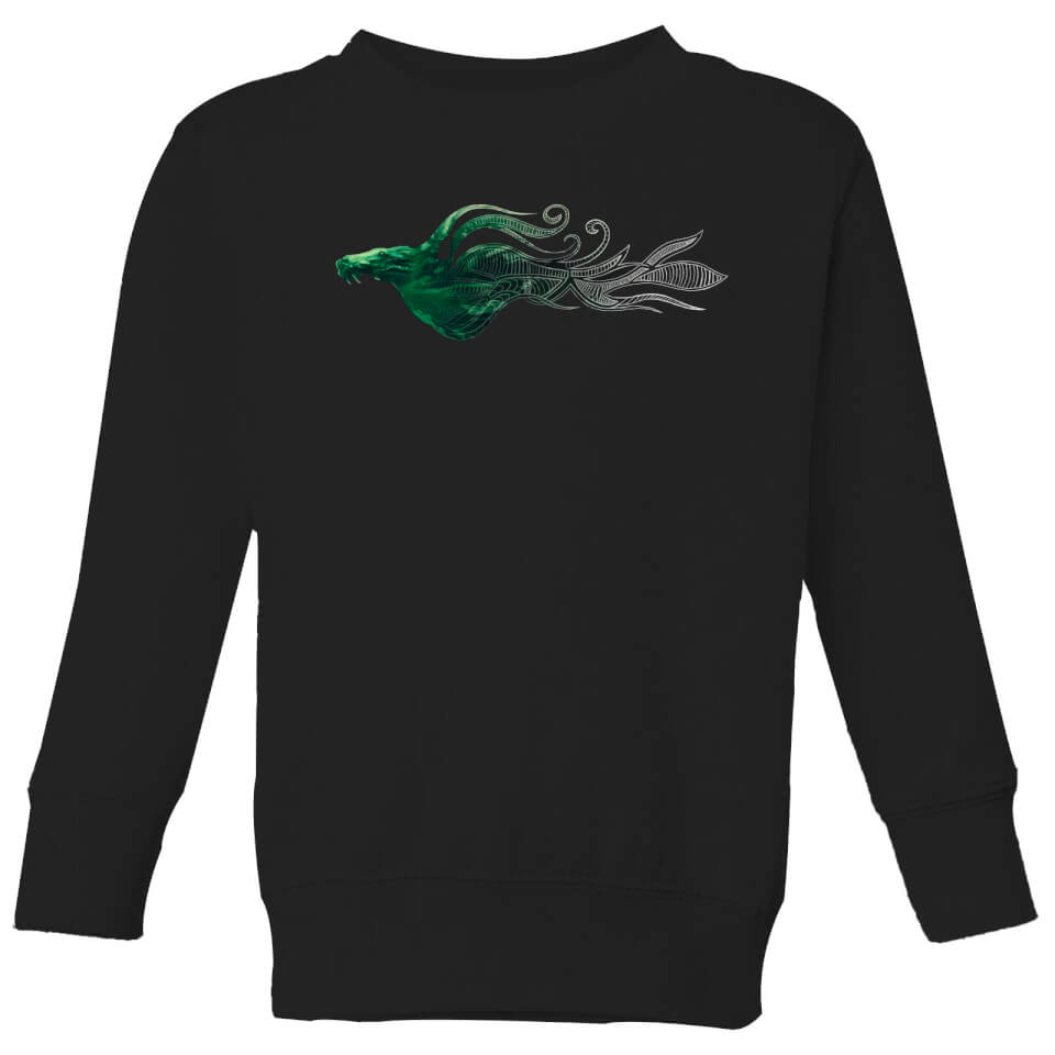 Fantastic Beasts Tribal Kelpie Kids' Sweatshirt - Black