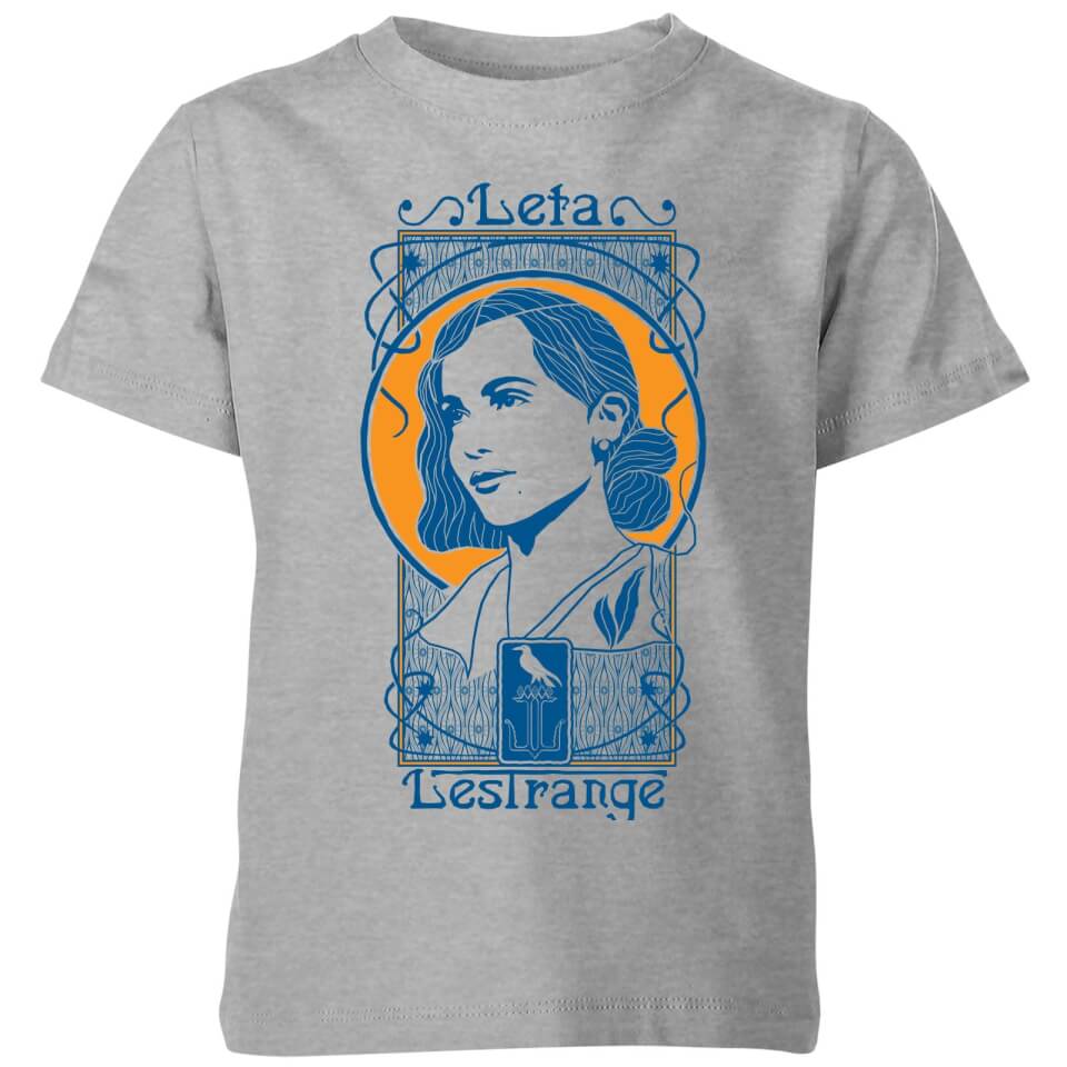 Fantastic Beasts Leta Lestrange Kids' T-Shirt - Grey