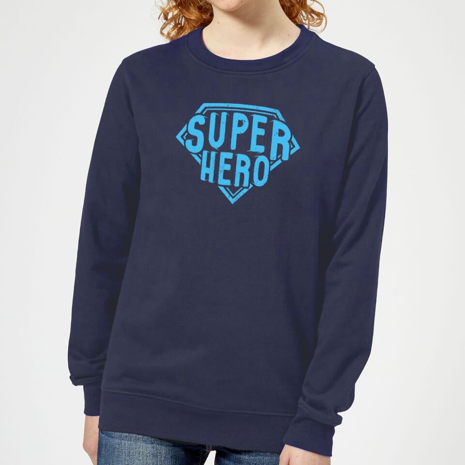Super Hero Women's Sweatshirt - Navy