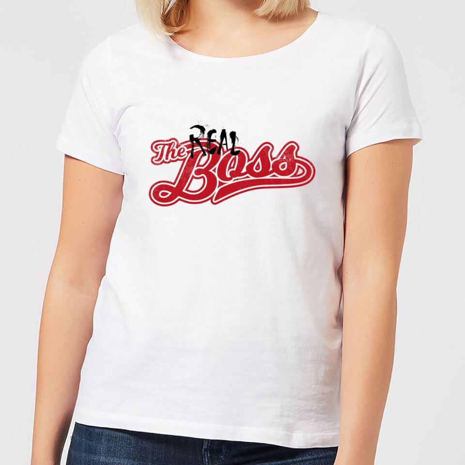 The Real Boss Women's T-Shirt - White