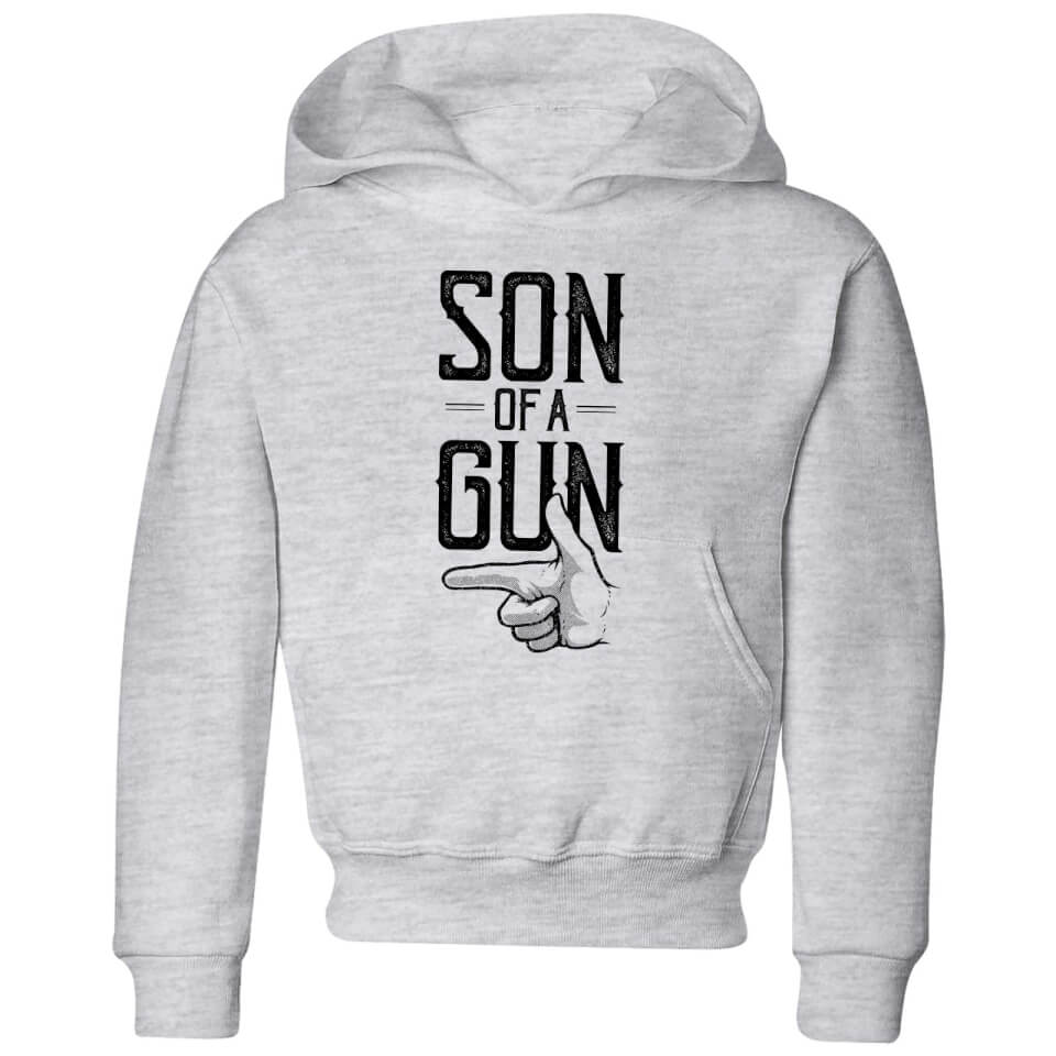 Son Of A Gun Kids' Hoodie - Grey