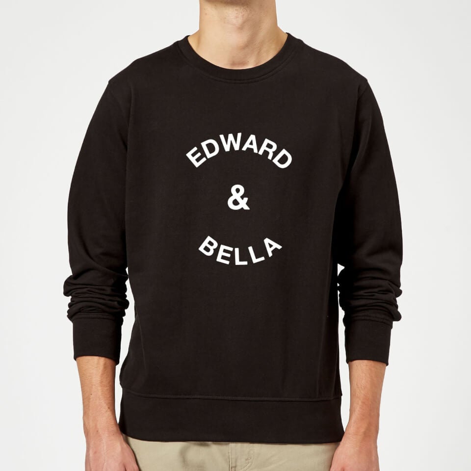 Edward & Bella Sweatshirt - Black