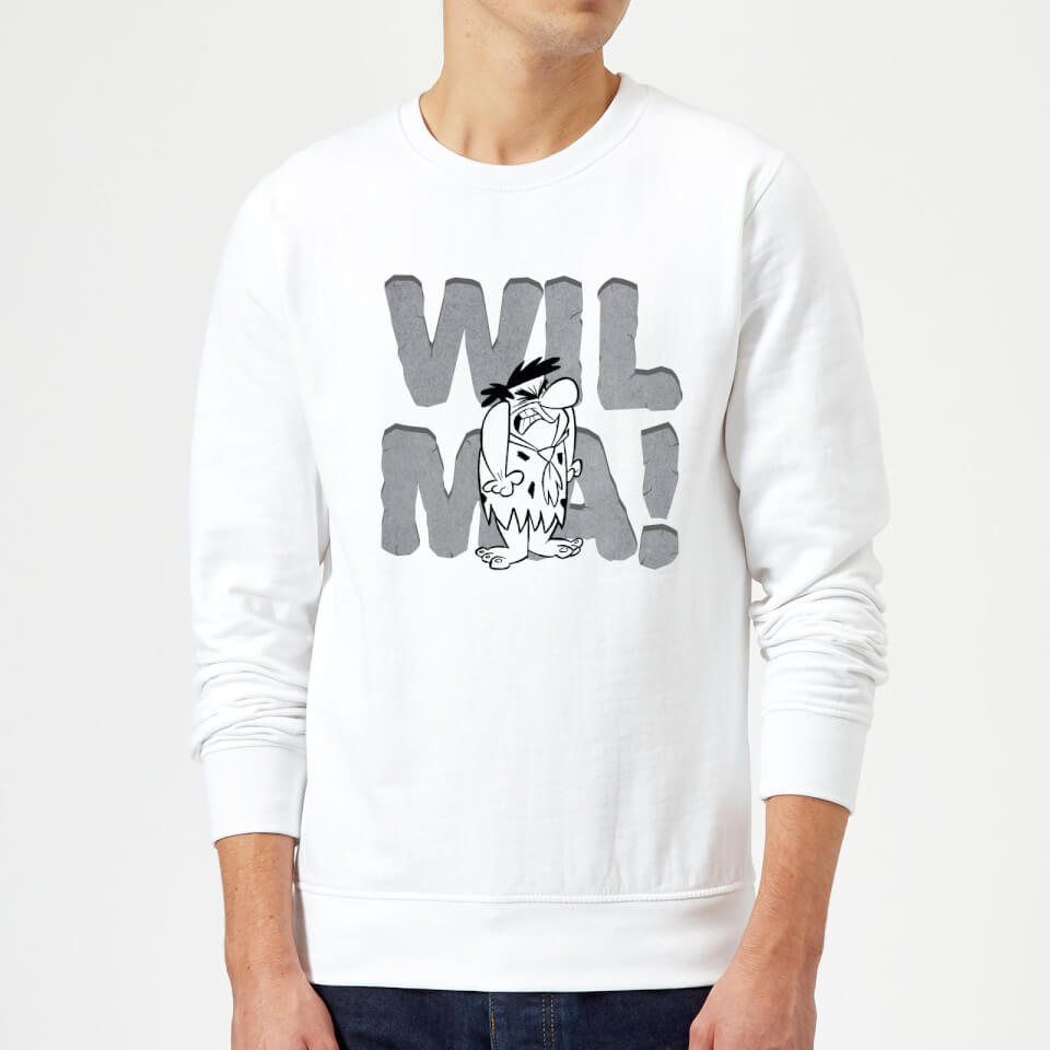 The Flintstones WILMA! Sweatshirt - White