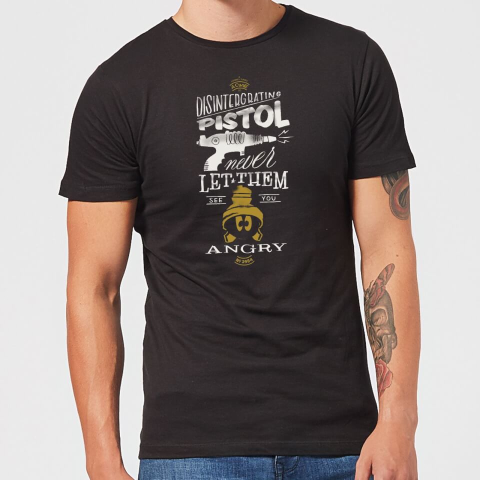 Looney Tunes ACME Disintegrating Pistol Men's T-Shirt - Black