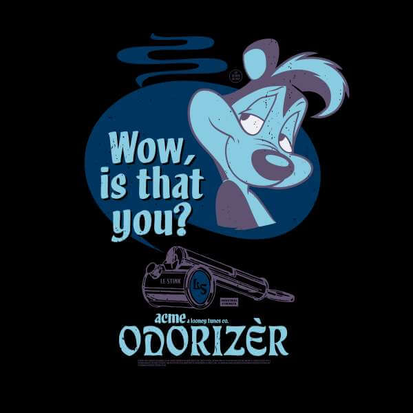 Looney Tunes ACME Odorizer Men's T-Shirt - Black 0