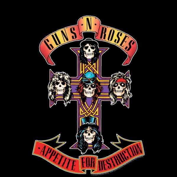 Guns N Roses Appetite For Destruction Sweatshirt - Black 0