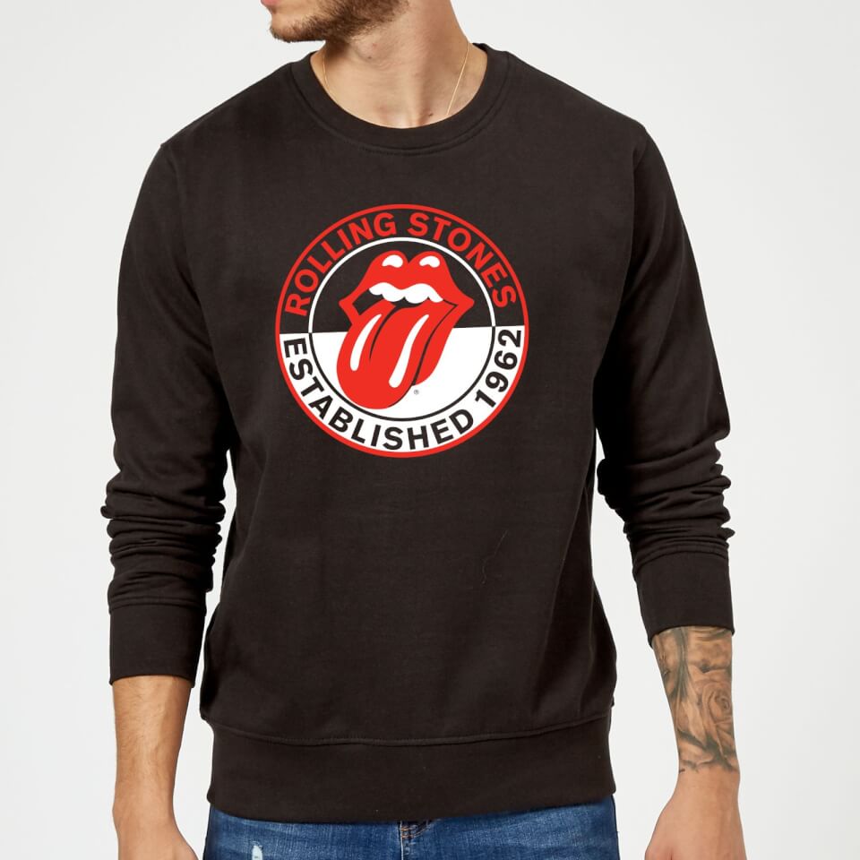 Rolling Stones Est 62 Sweatshirt - Black