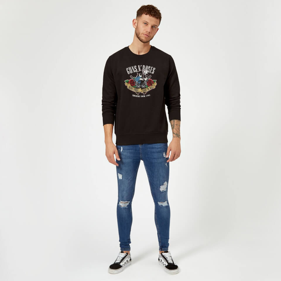 Guns N Roses Here Today... Gone To Hell Sweatshirt - Black 1