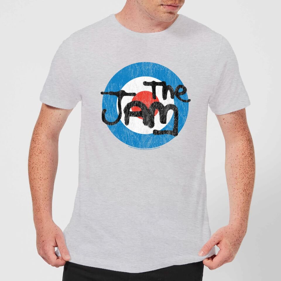The Jam Target Logo Men's T-Shirt - Grey