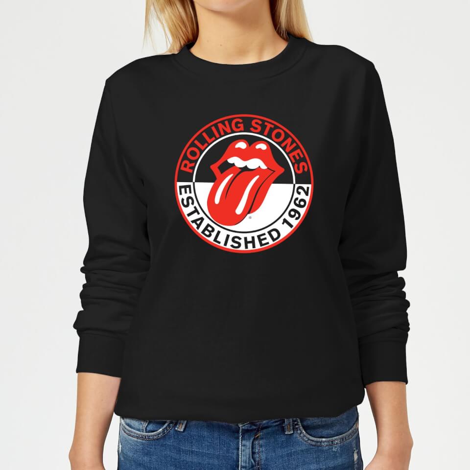 Rolling Stones Est 62 Women's Sweatshirt - Black