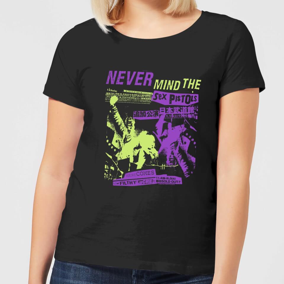 Sex Pistols Japan Tour Women's T-Shirt - Black