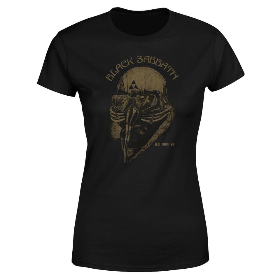 Black Sabbath Never Say Die 78 Women's T-Shirt - Black 3