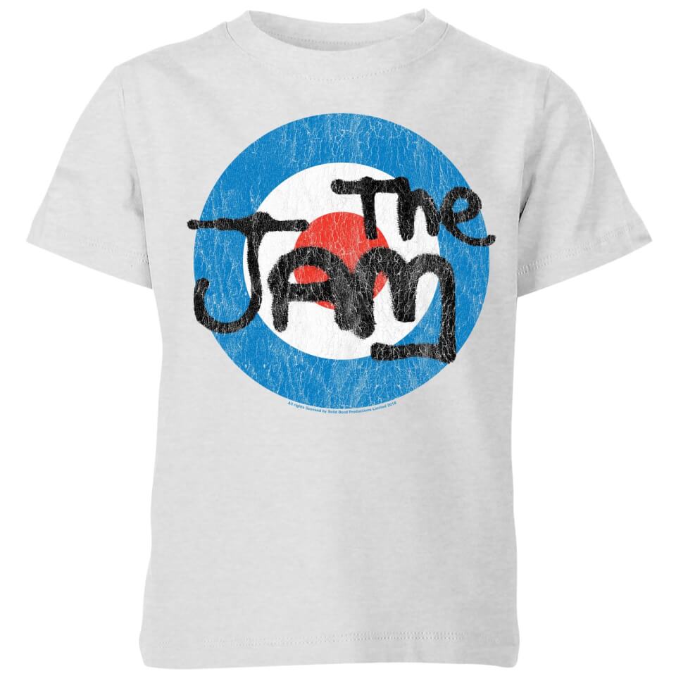 The Jam Target Logo Kids' T-Shirt - Grey
