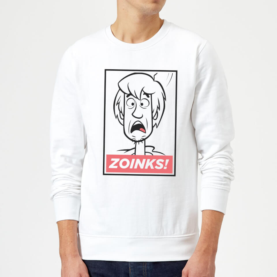 Scooby Doo Zoinks! Sweatshirt - White