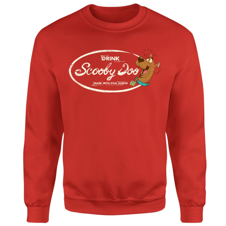 Scooby Doo Cola Sweatshirt - Red 2