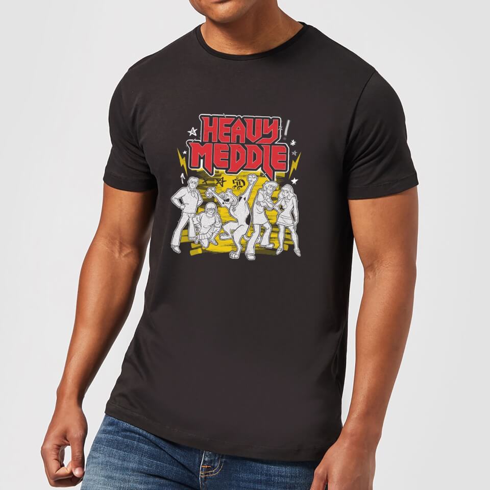 Scooby Doo Heavy Meddle Men's T-Shirt - Black