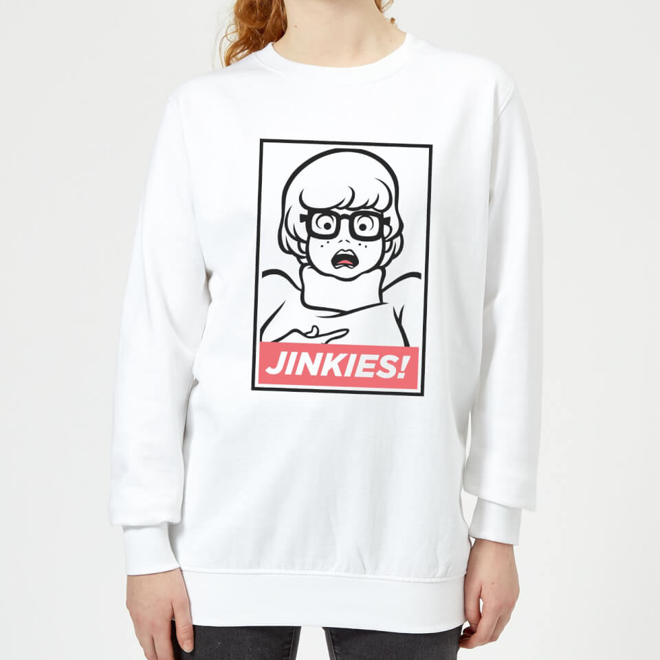 Scooby Doo Jinkies! Women's Sweatshirt - White