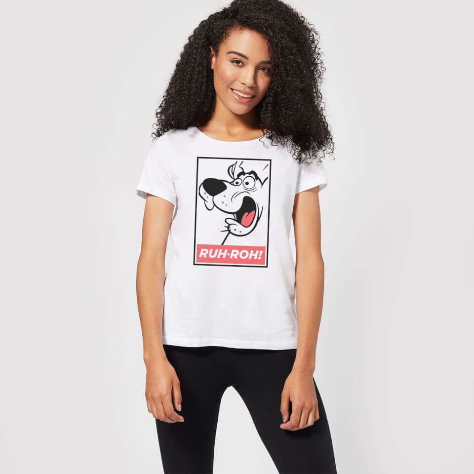 Scooby Doo Ruh-Roh! Women's T-Shirt - White 1