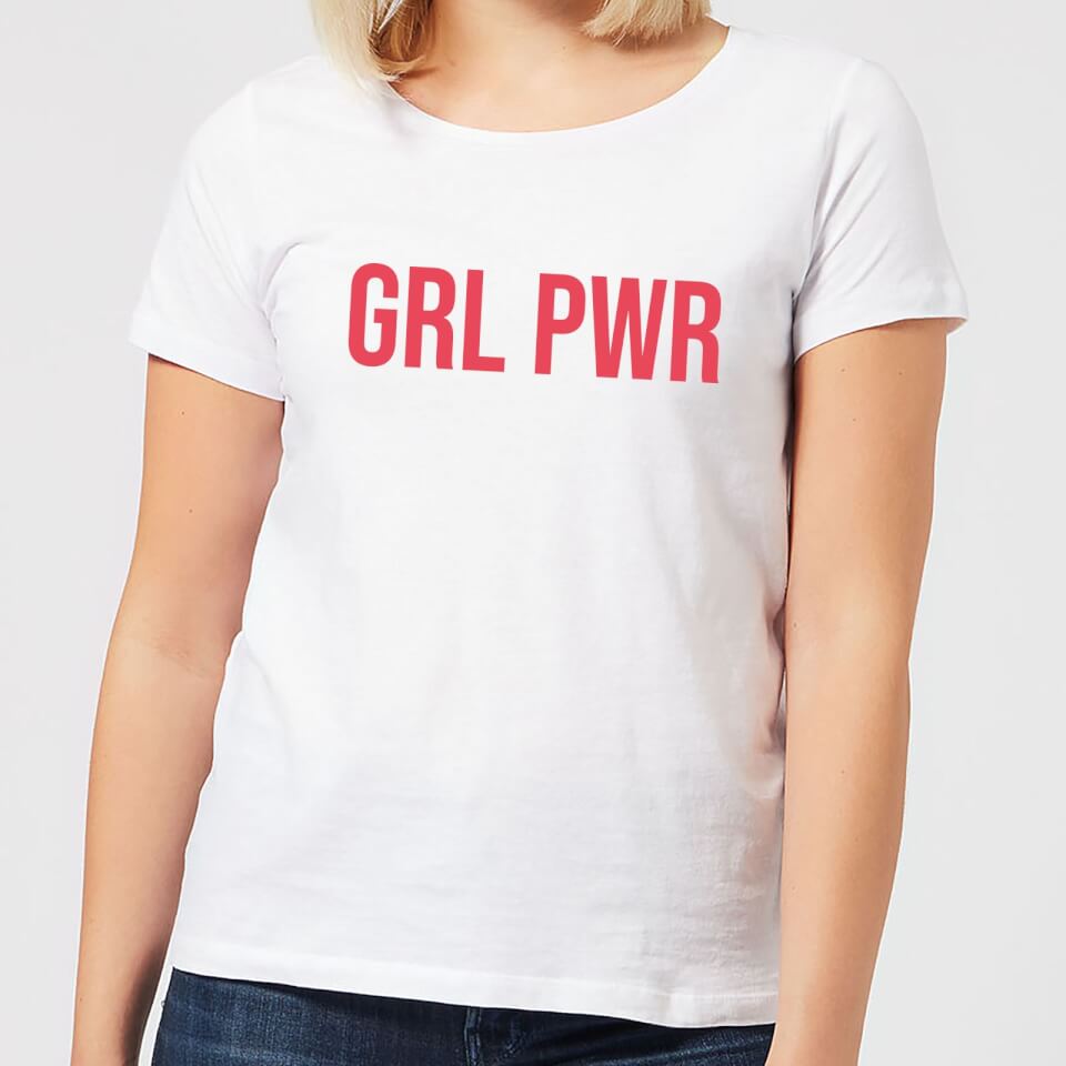 GRL PWR Women's T-Shirt - White