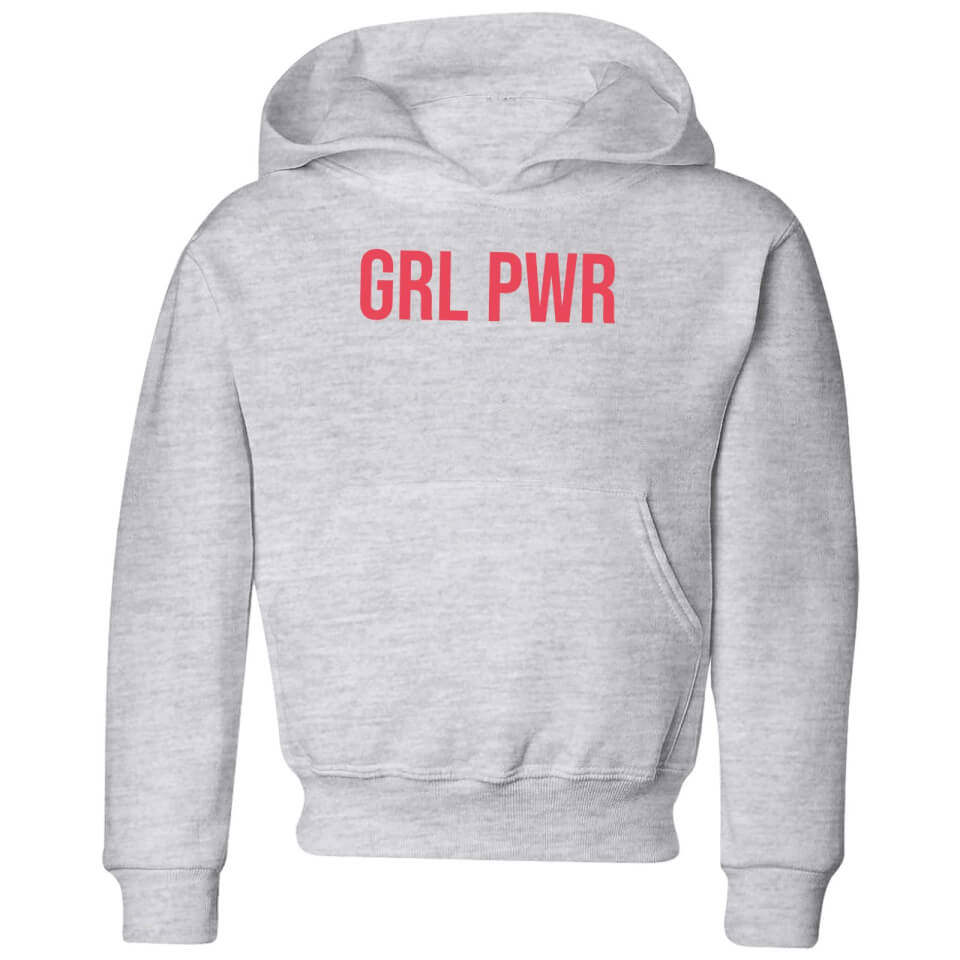 GRL PWR Kids' Hoodie - Grey