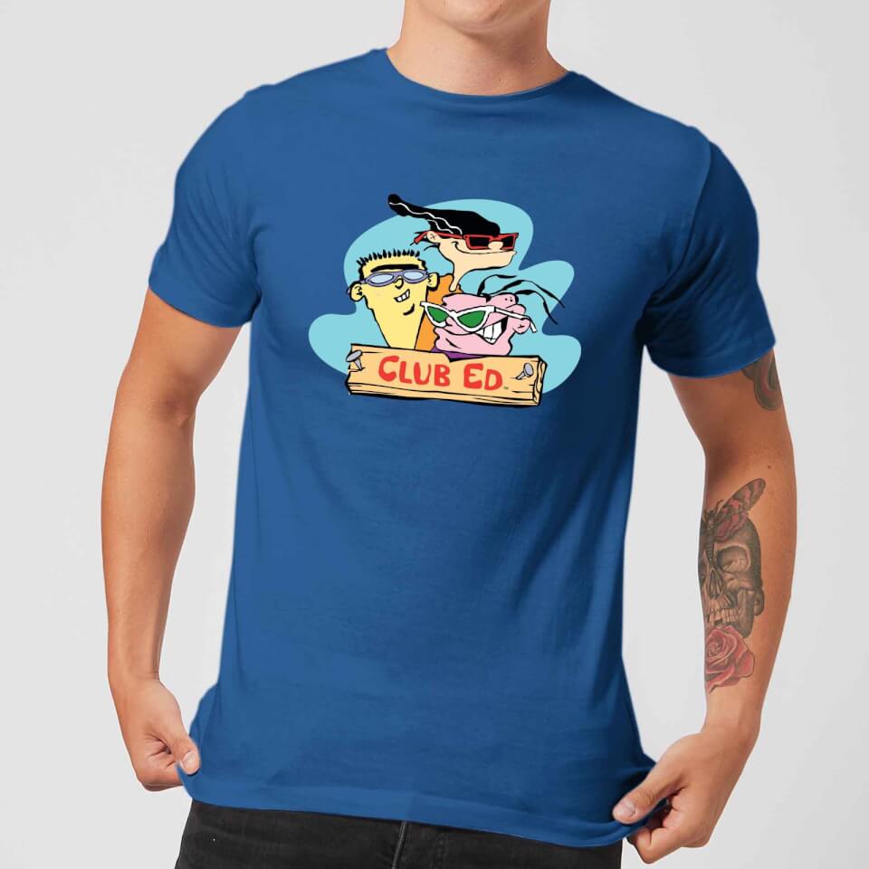 Ed Edd n Eddy Club Ed Men's T-Shirt - Royal Blue
