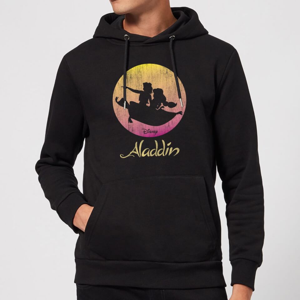 Disney Aladdin Flying Sunset Hoodie - Black