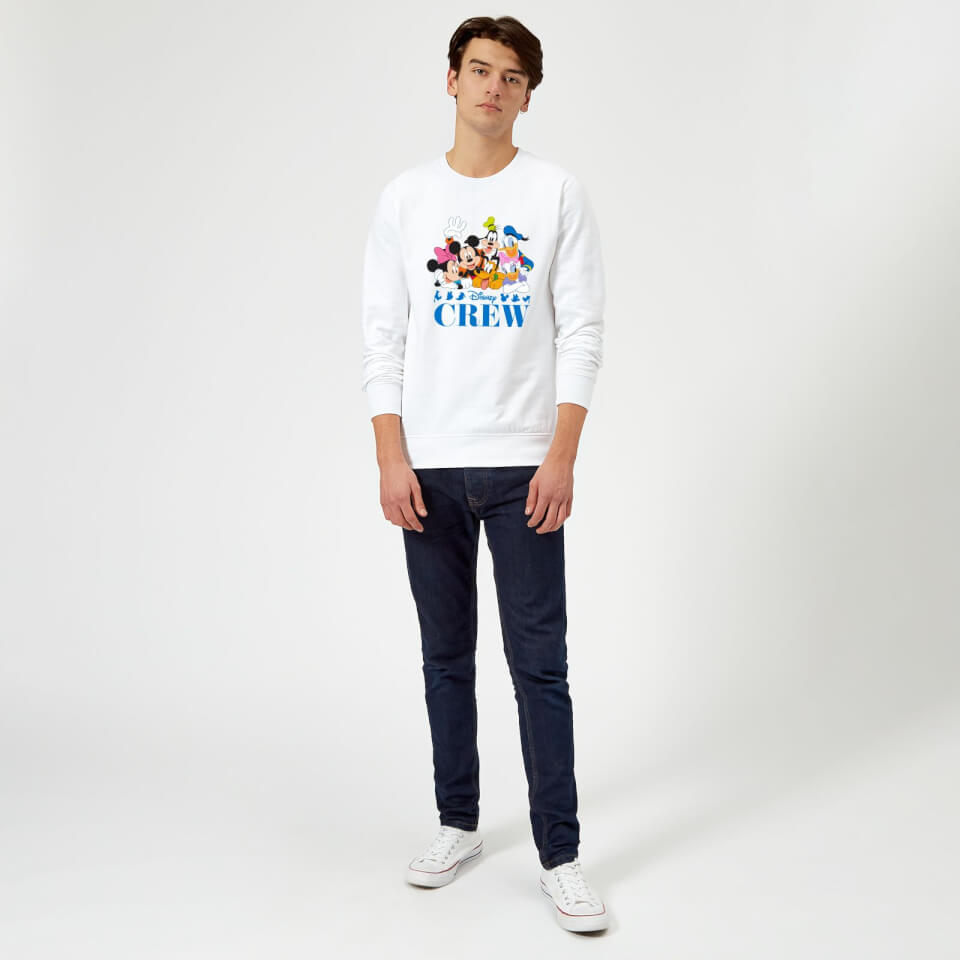 Disney Crew Sweatshirt - White 1